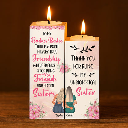 To My Badass Bestie, Friends Become Sisters, Flowers