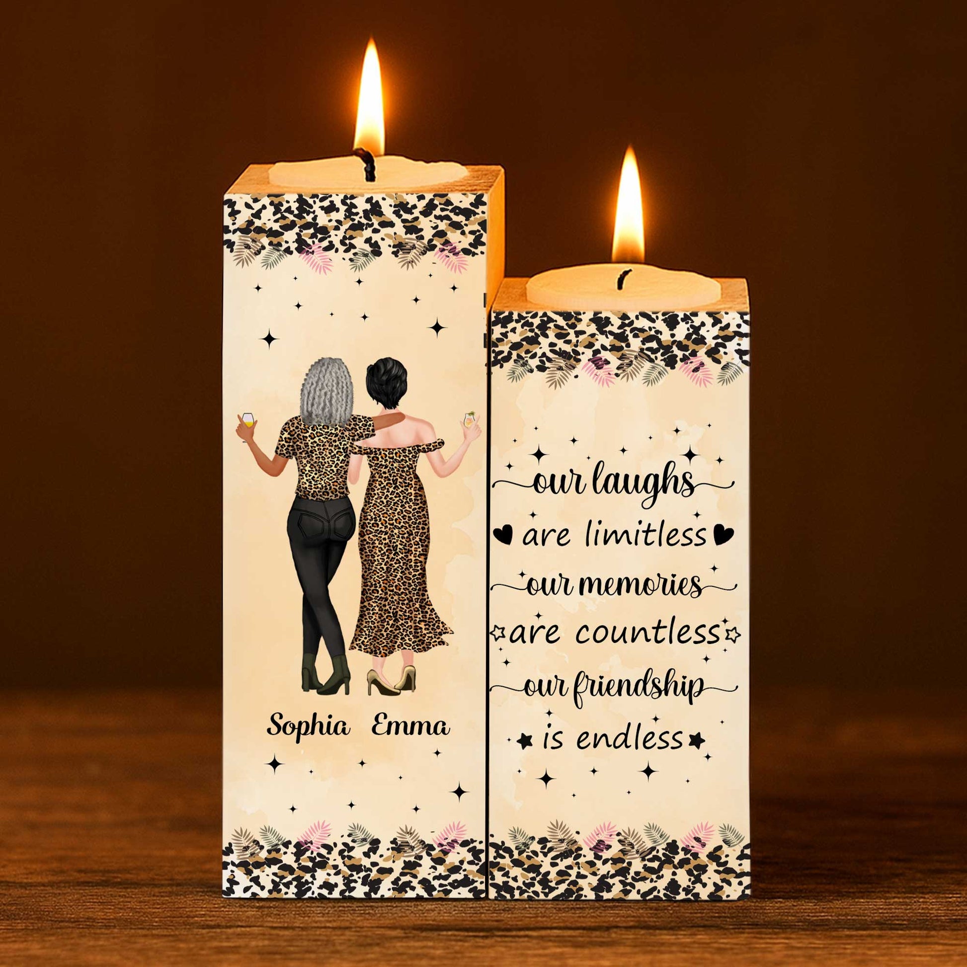 Our Laughs Are Limitless With Stars And Flowers