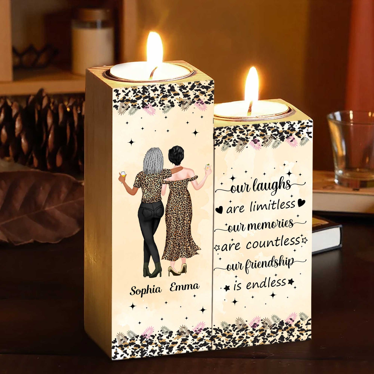 Our Laughs Are Limitless With Stars And Flowers