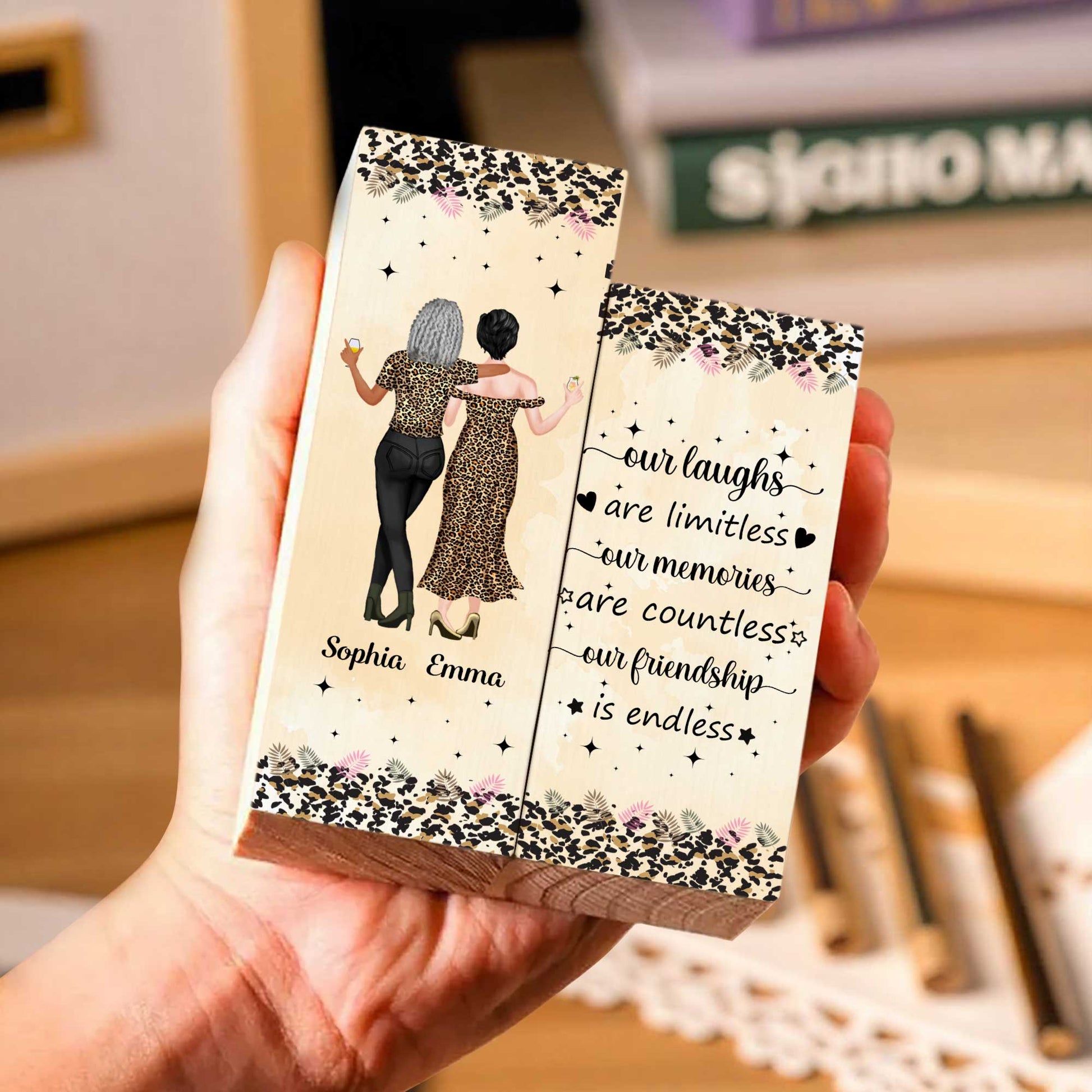 Our Laughs Are Limitless With Stars And Flowers