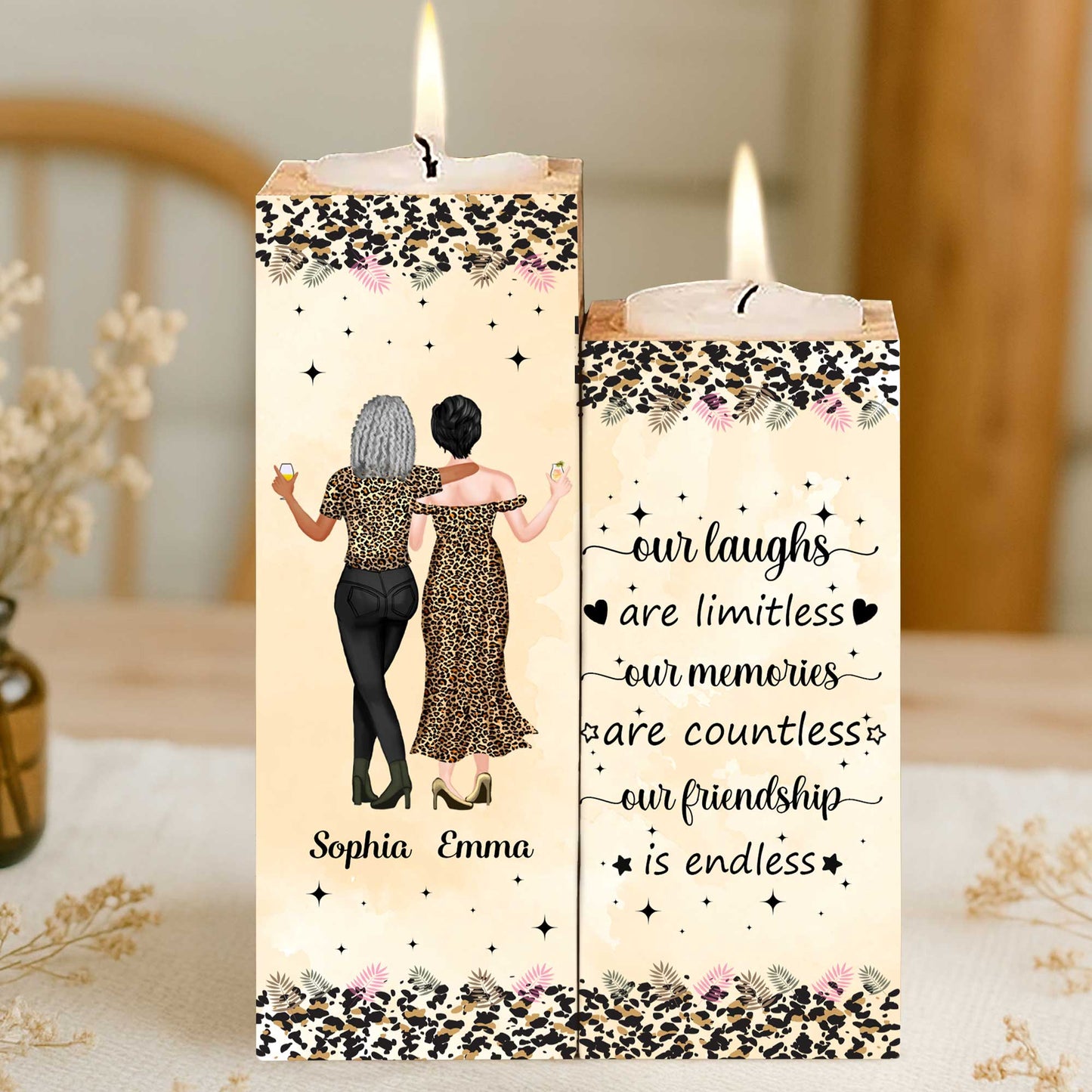 Our Laughs Are Limitless With Stars And Flowers