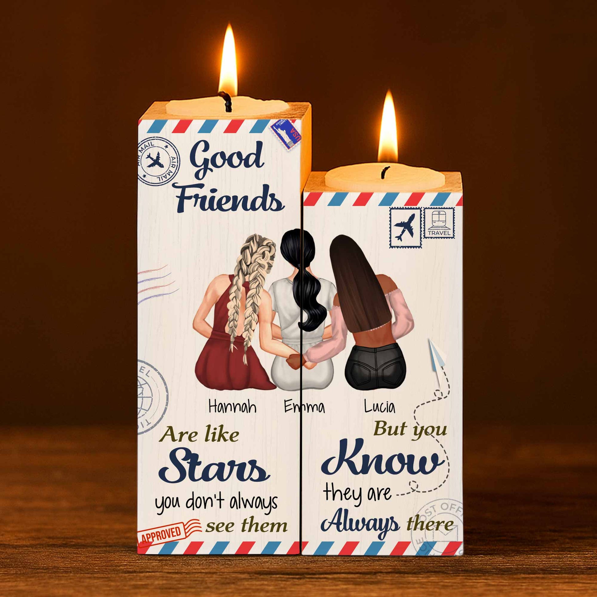 Good Friends Are Like Stars, Perfect For Best Friends