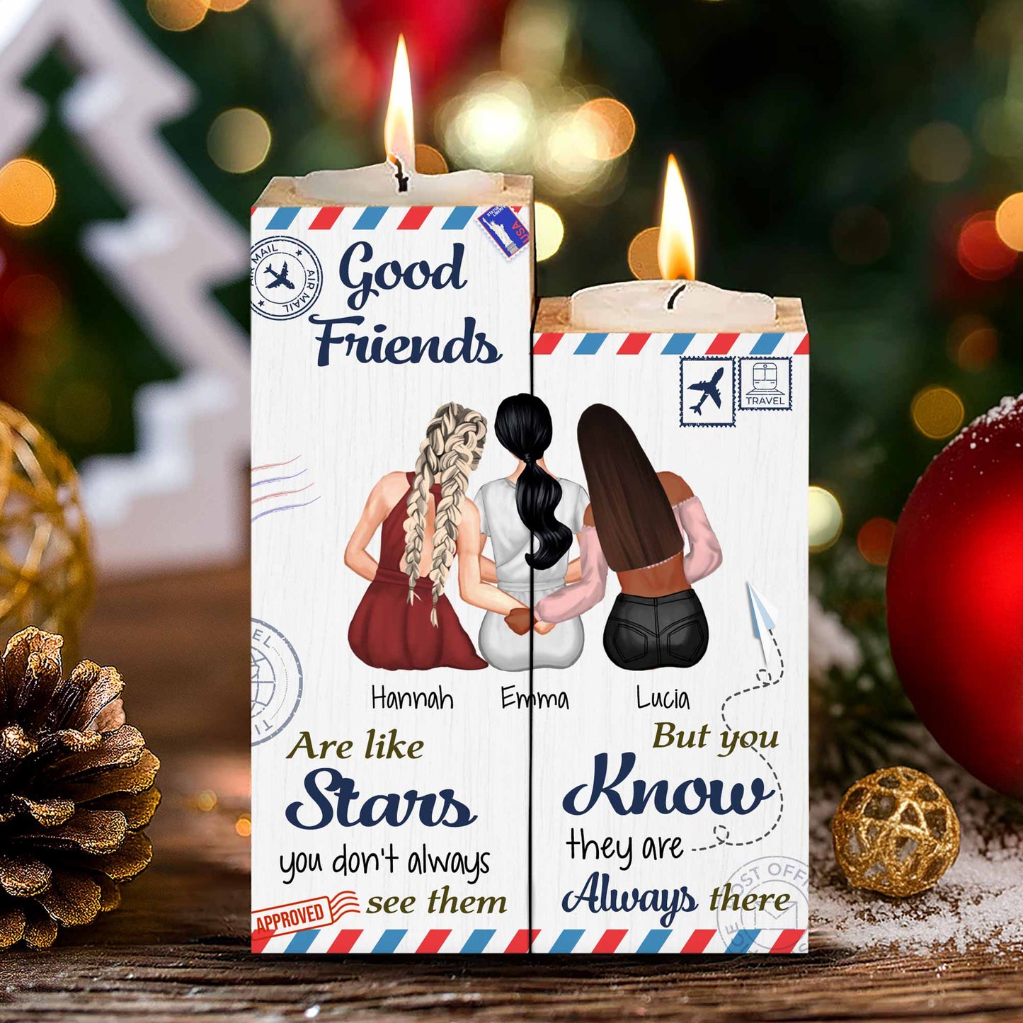 Good Friends Are Like Stars, Perfect For Best Friends