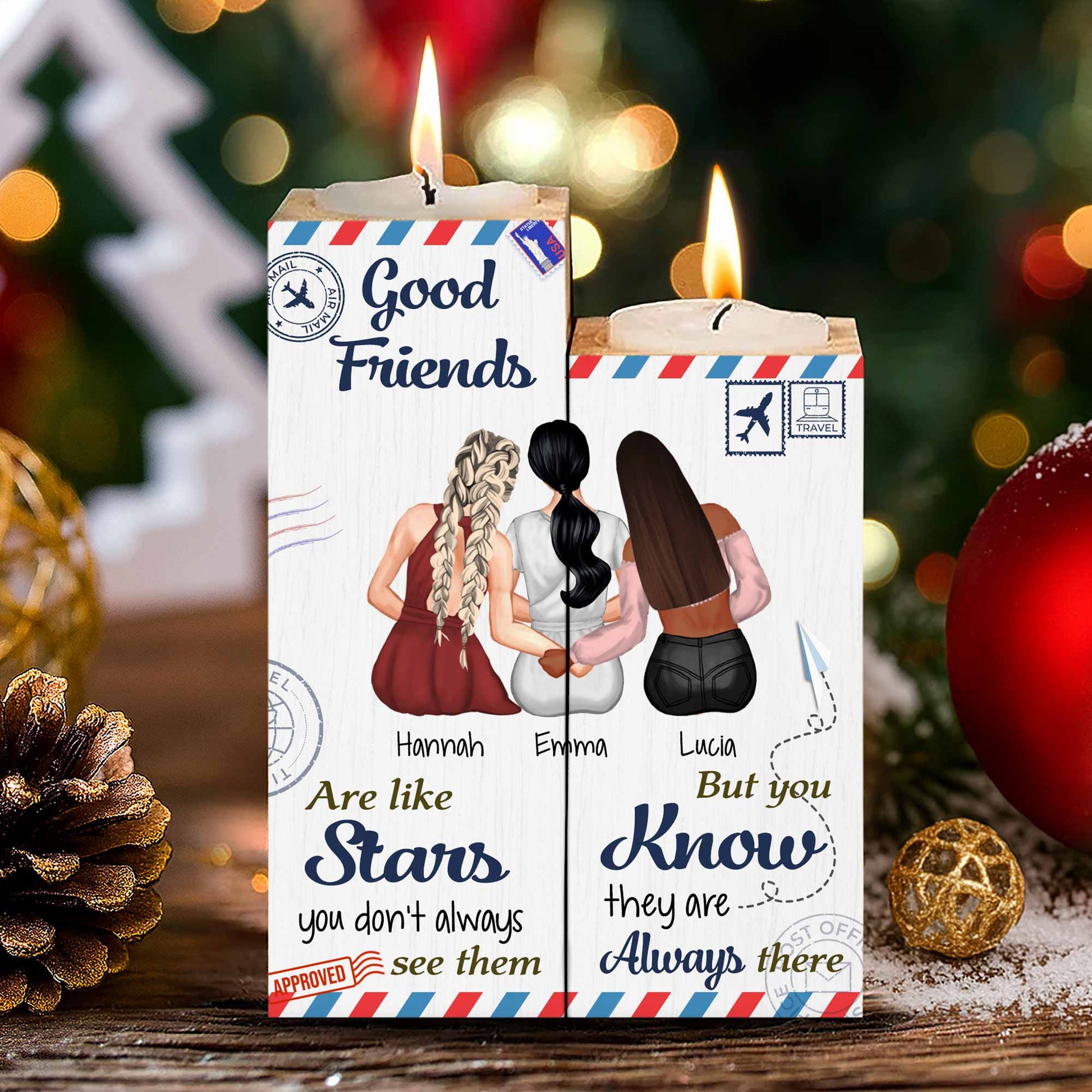 Good Friends Are Like Stars, Perfect For Best Friends