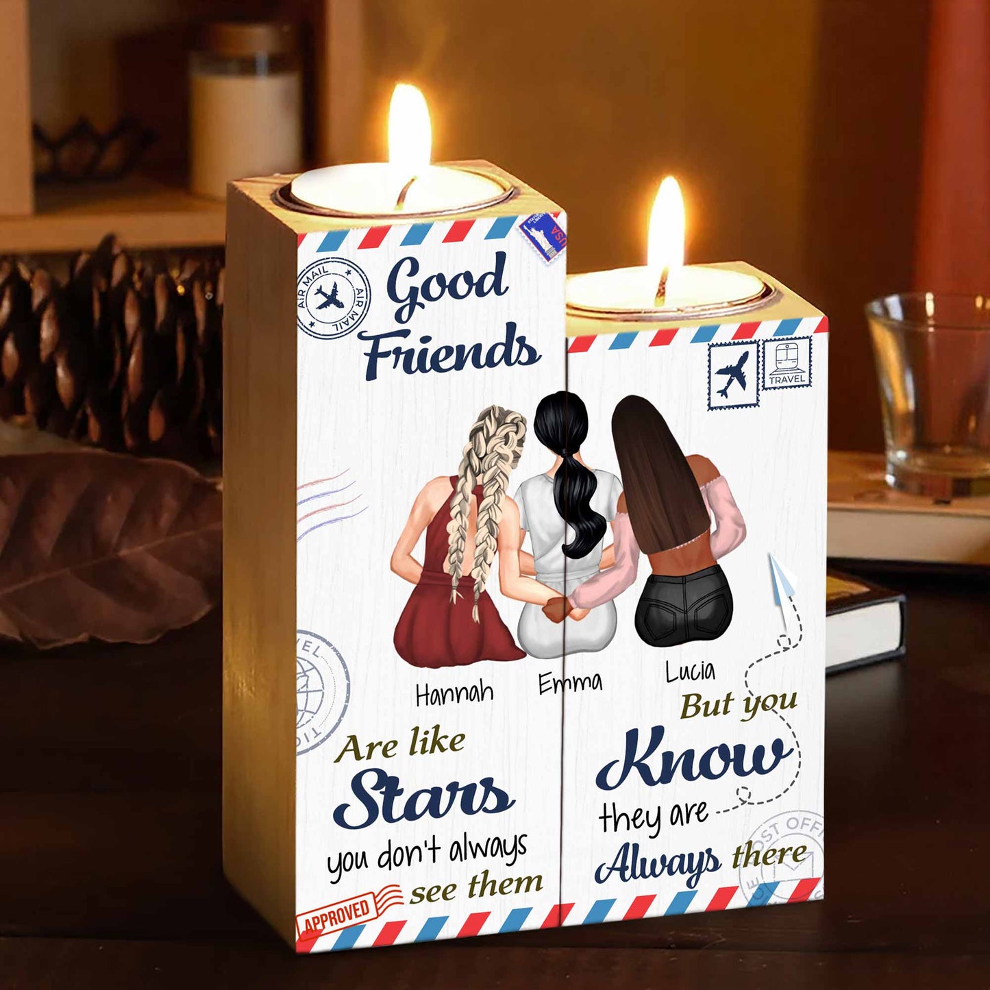 Good Friends Are Like Stars, Perfect For Best Friends