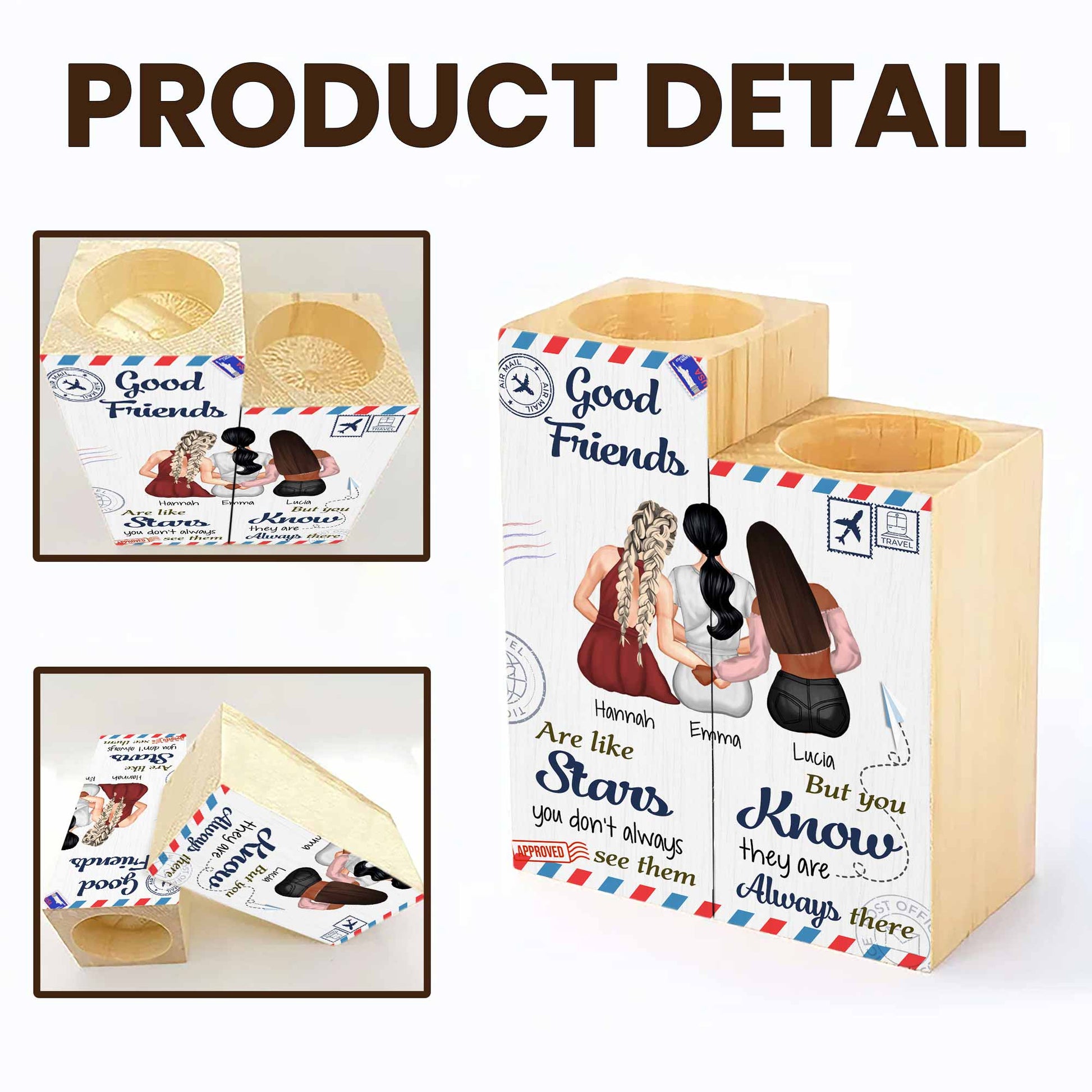 Good Friends Are Like Stars, Perfect For Best Friends