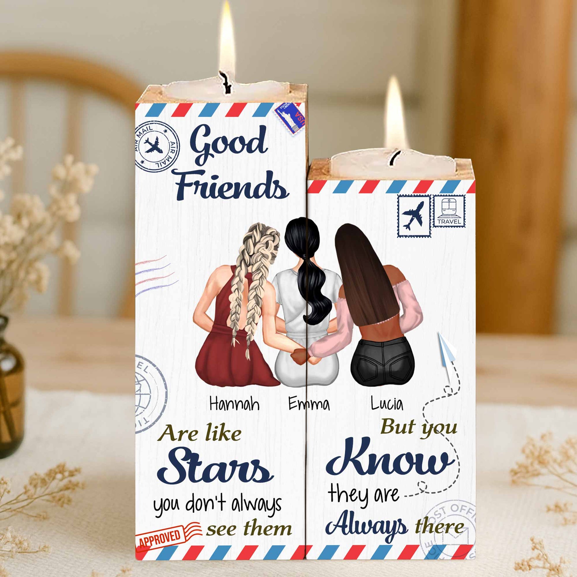 Good Friends Are Like Stars, Perfect For Best Friends