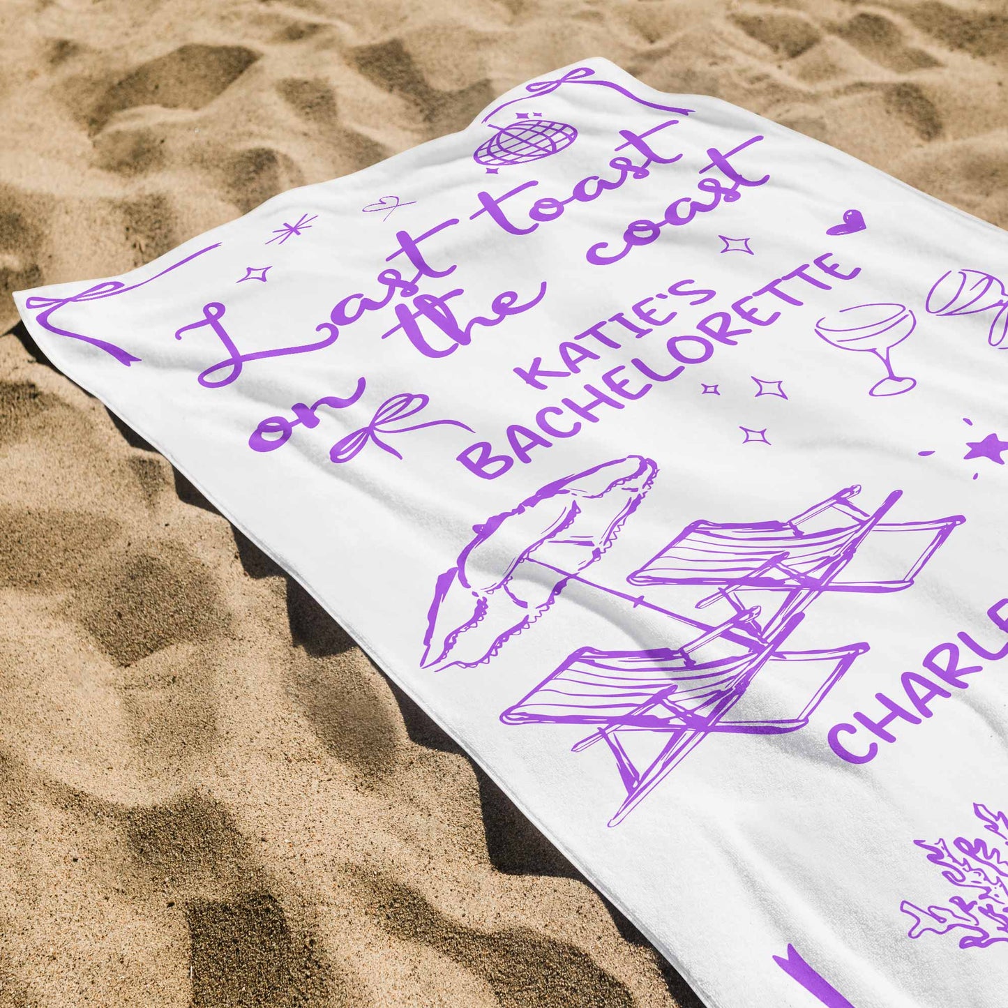 Last Toast On The Coast, Fun Beach And Party Elements