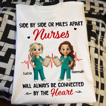 Nurses Connected By The Heart, Heartbeat Line