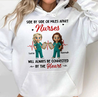 Nurses Connected By The Heart, Heartbeat Line