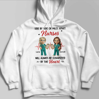 Nurses Connected By The Heart, Heartbeat Line