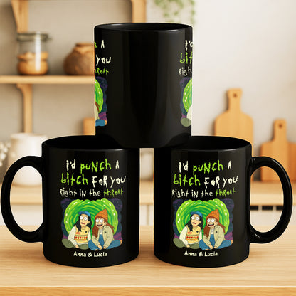 I'd Punch a B**** For You, Two Friends Under Northern Lights