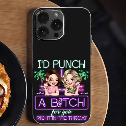 I'd Punch A B*tch For You, Neon Sign Style And Palm Trees