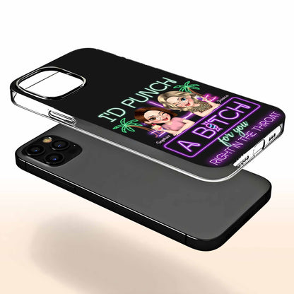 I'd Punch A B*tch For You, Neon Sign Style And Palm Trees