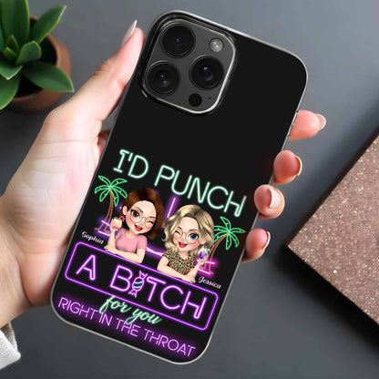 I'd Punch A B*tch For You, Neon Sign Style And Palm Trees