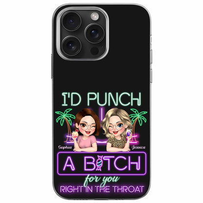 I'd Punch A B*tch For You, Neon Sign Style And Palm Trees