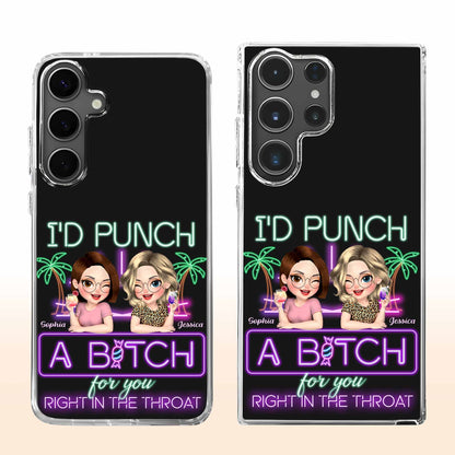 I'd Punch A B*tch For You, Neon Sign Style And Palm Trees