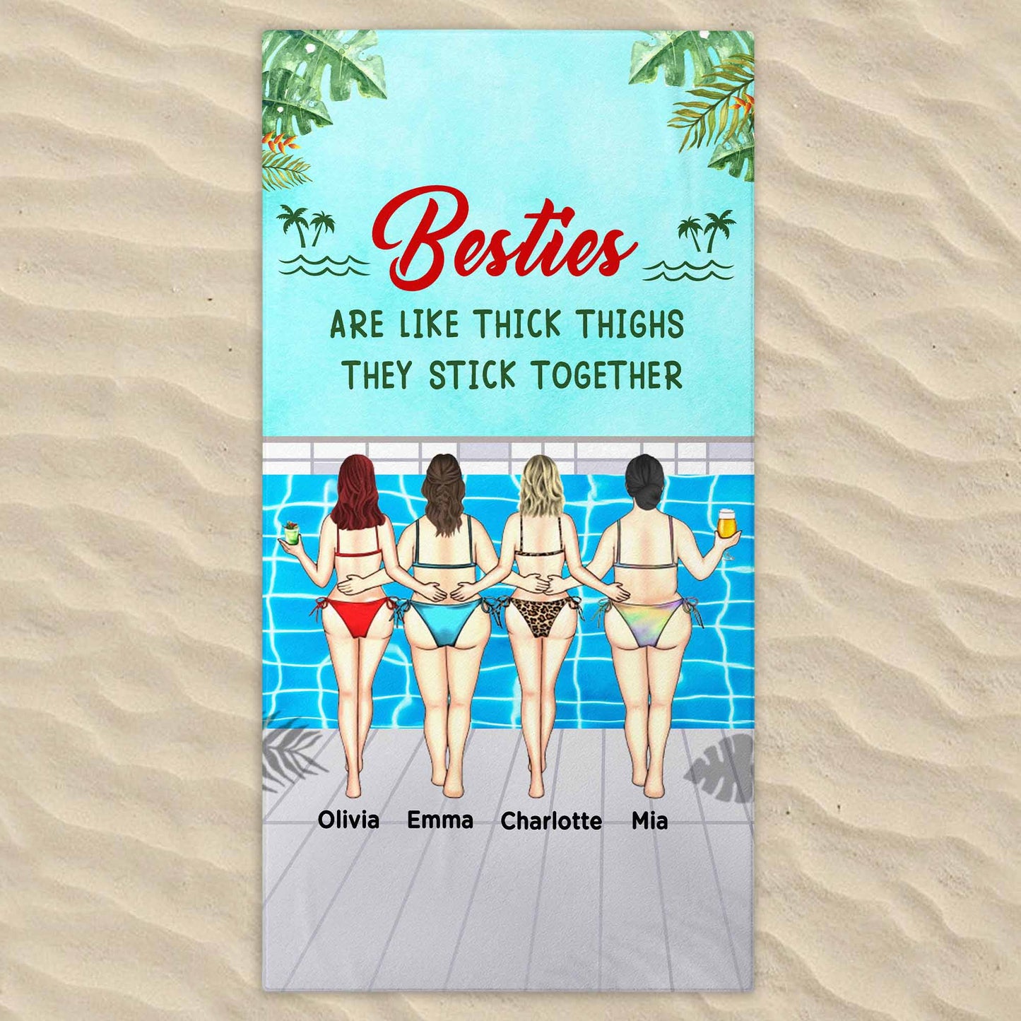 Besties Are Like Thick Thighs They Stick Together