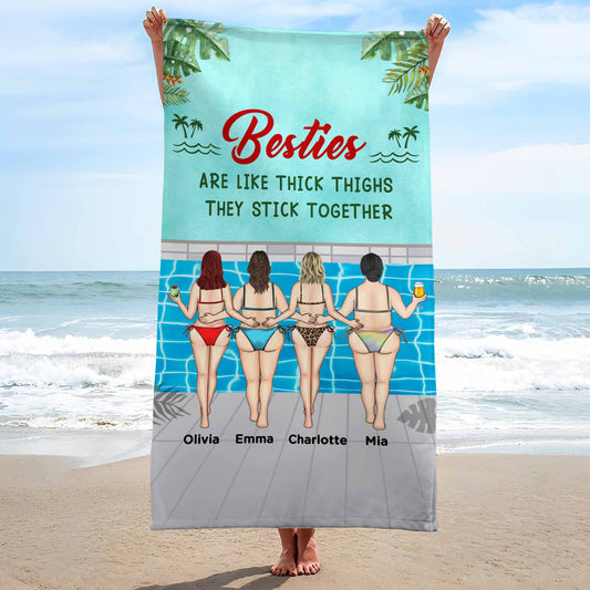 Besties Are Like Thick Thighs They Stick Together