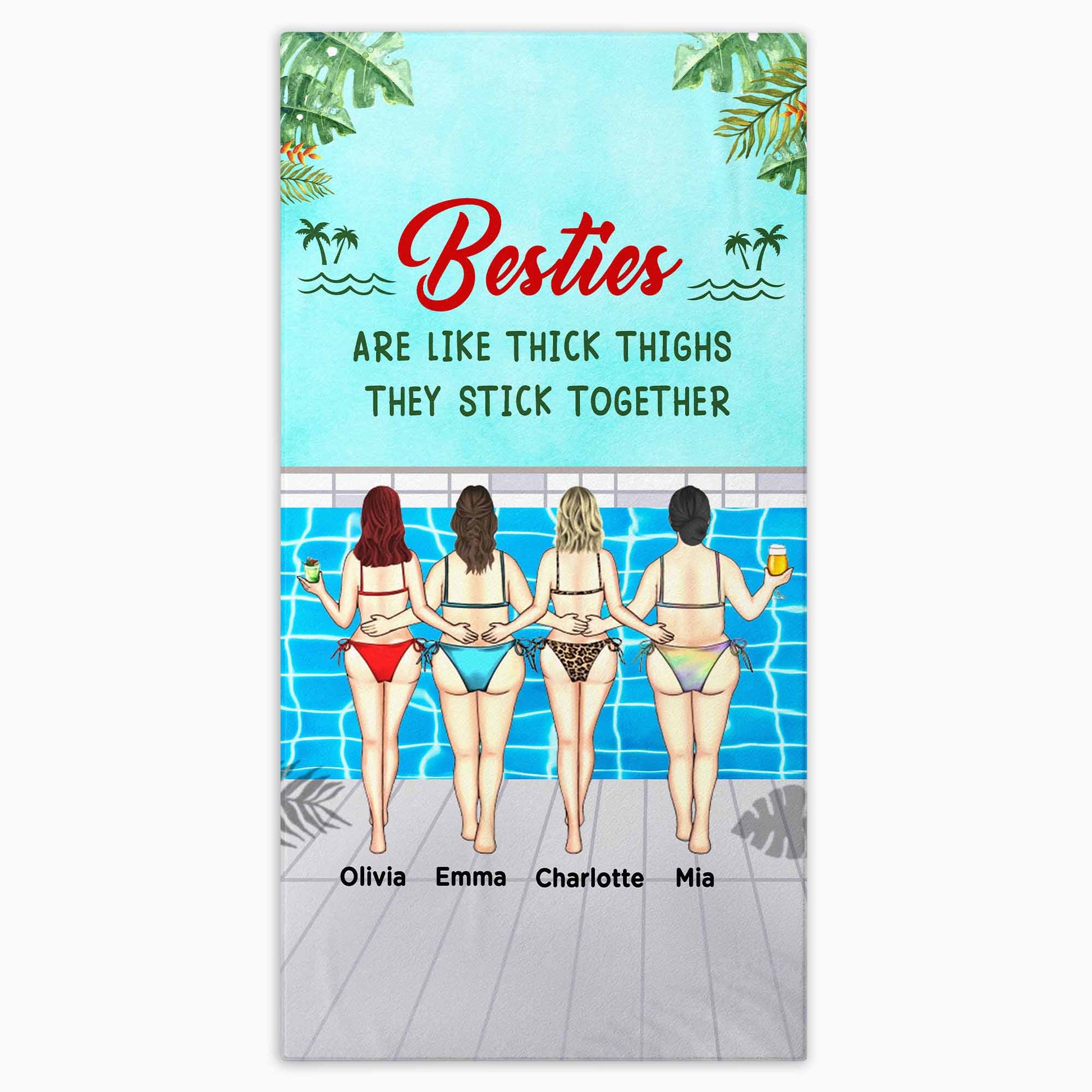 Besties Are Like Thick Thighs They Stick Together