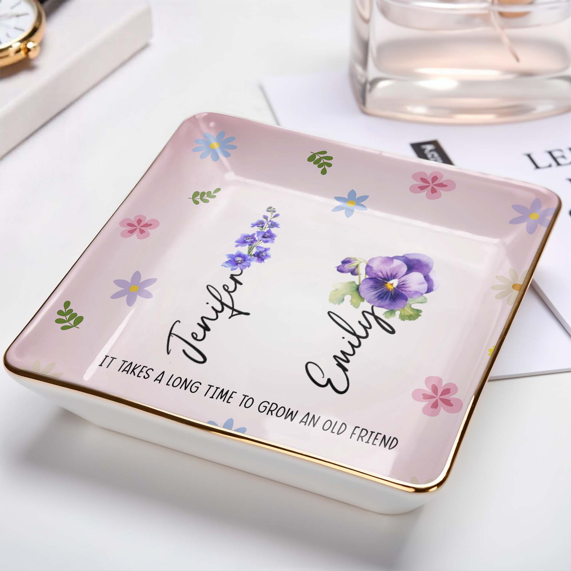 It Takes A Long Time To Grow An Old Friend, Flowers