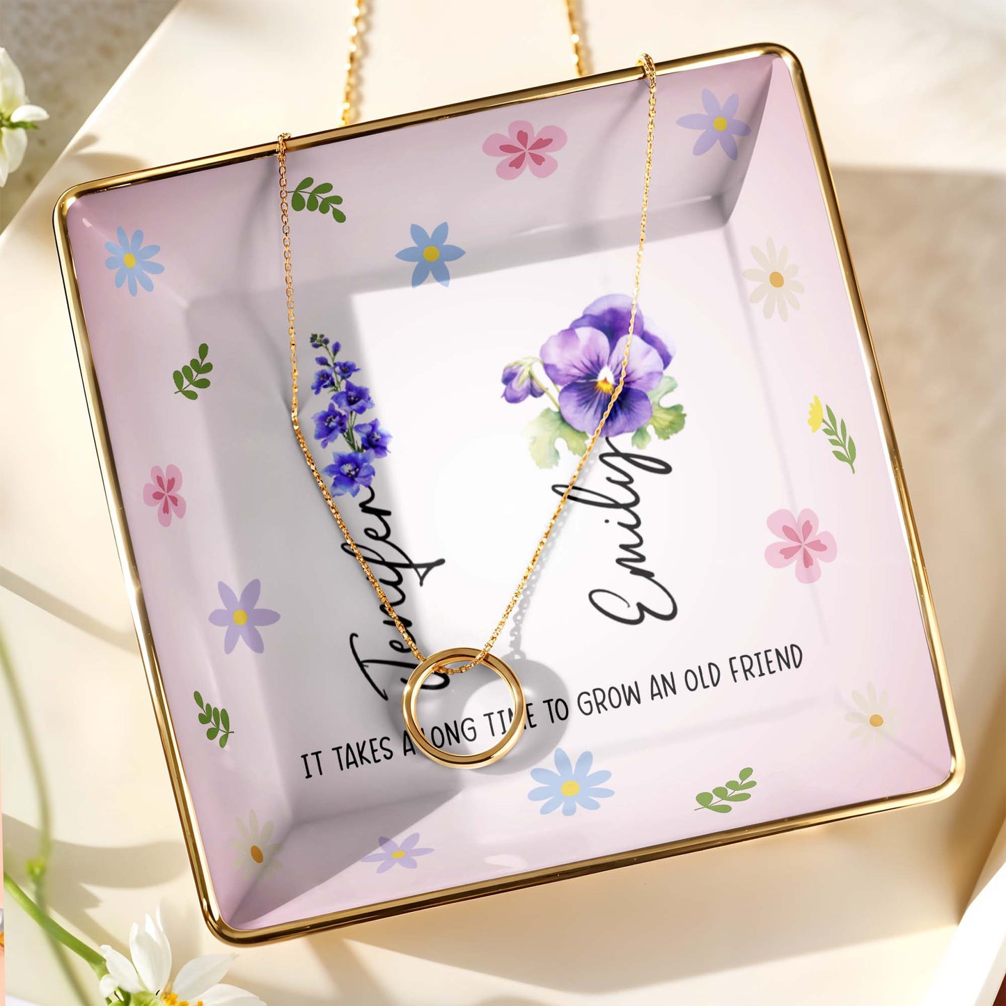 It Takes A Long Time To Grow An Old Friend, Flowers