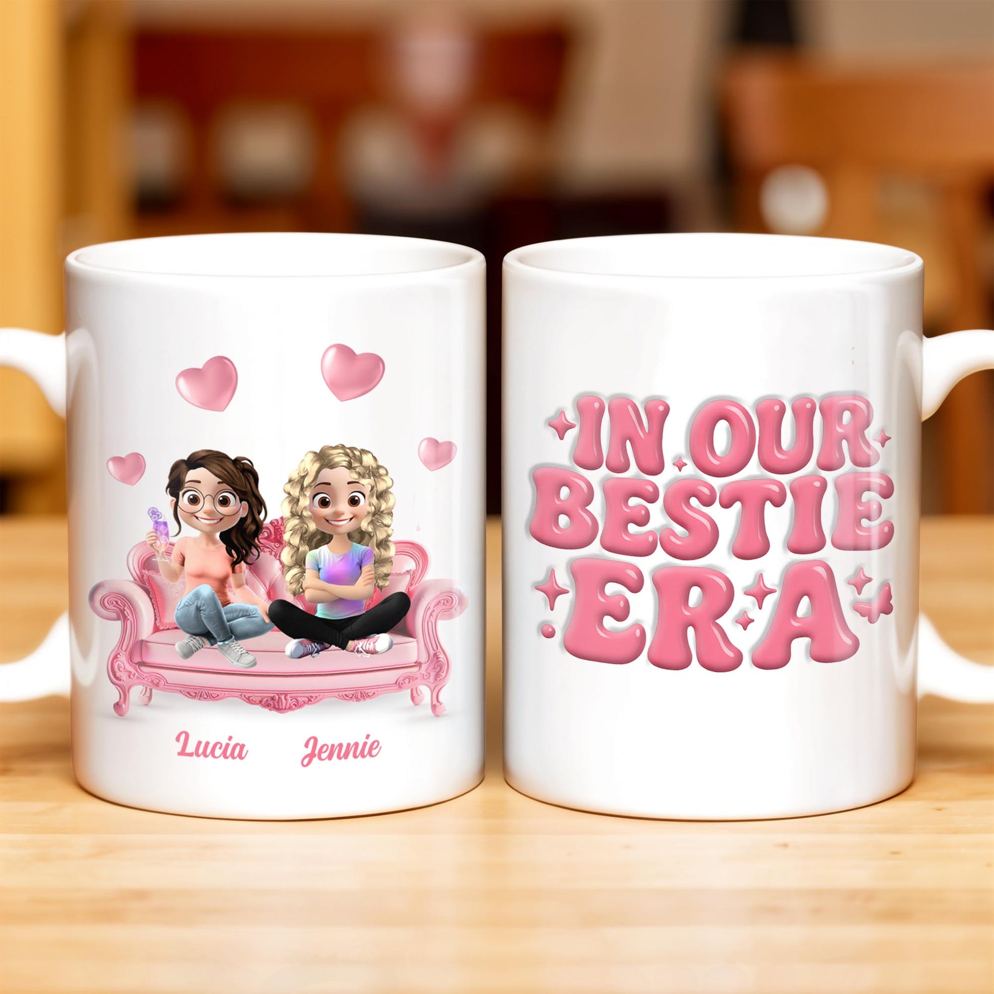 In Our Bestie Era, Hearts And Animated Female Characters