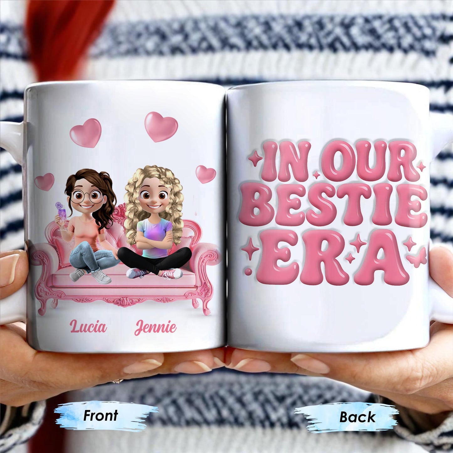 In Our Bestie Era, Hearts And Animated Female Characters