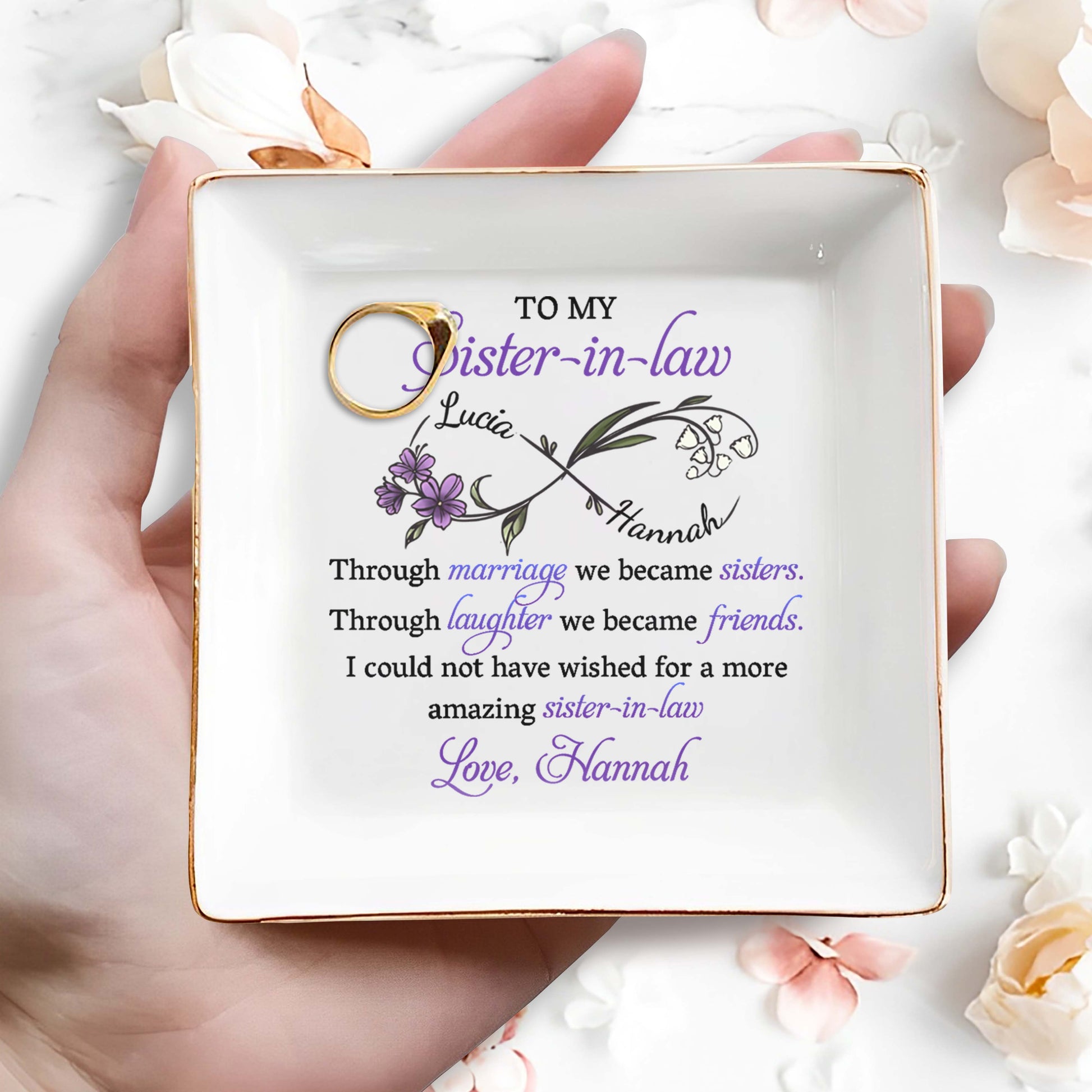 To My Sister-in-Law, Through Marriage We Became Sisters