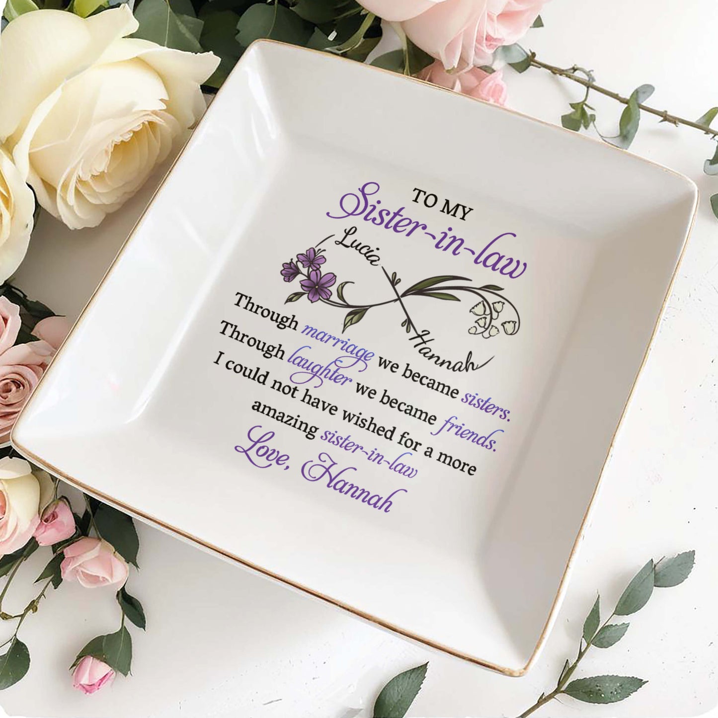 To My Sister-in-Law, Through Marriage We Became Sisters