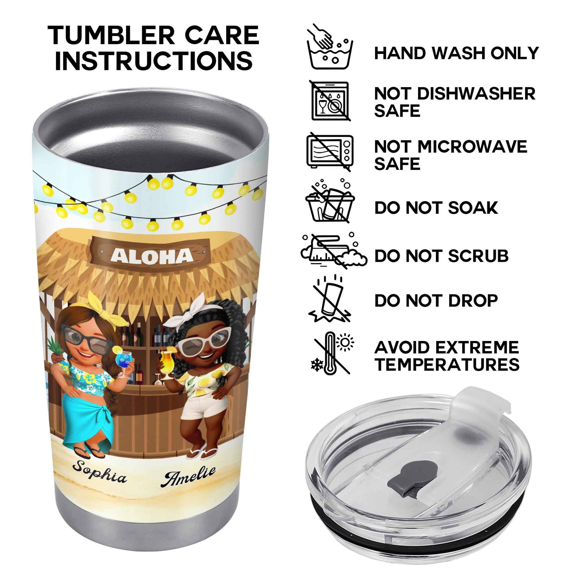 Best Friends Bonding Over Alcohol Tropical Moments