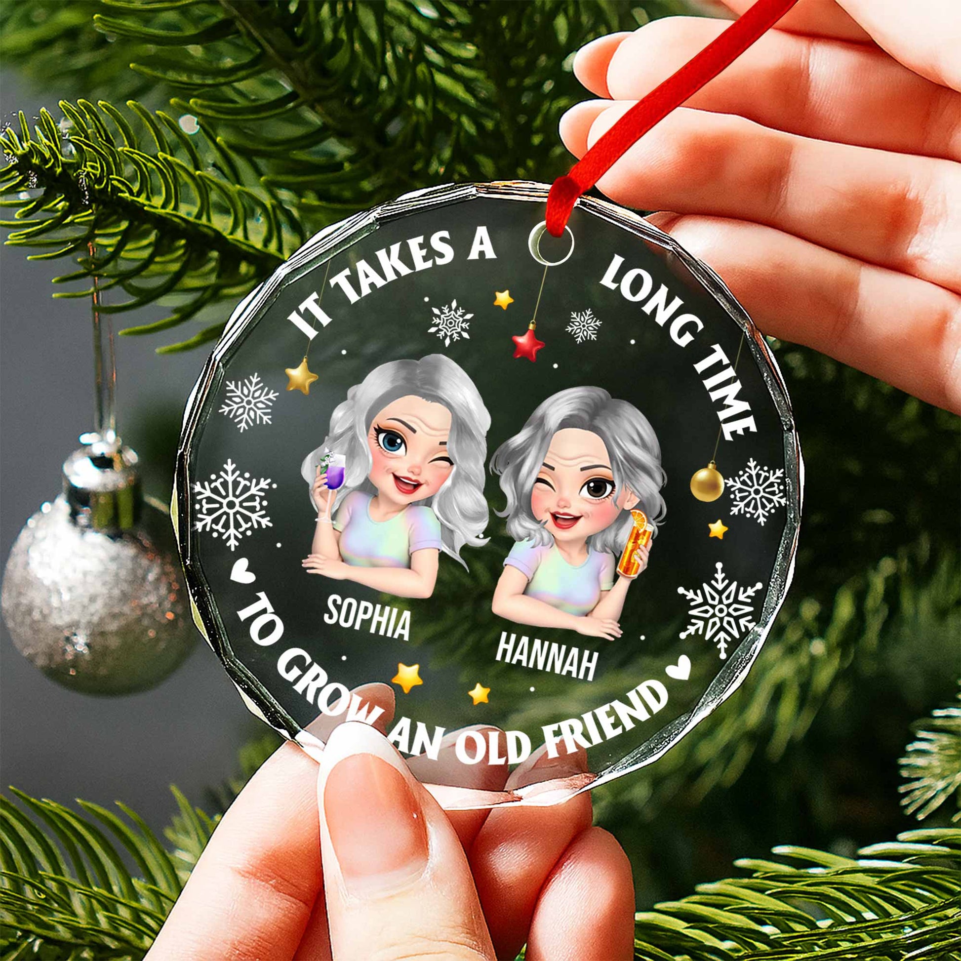 It Takes A Long Time To Grow An Old Friend, Stars And Snowflakes