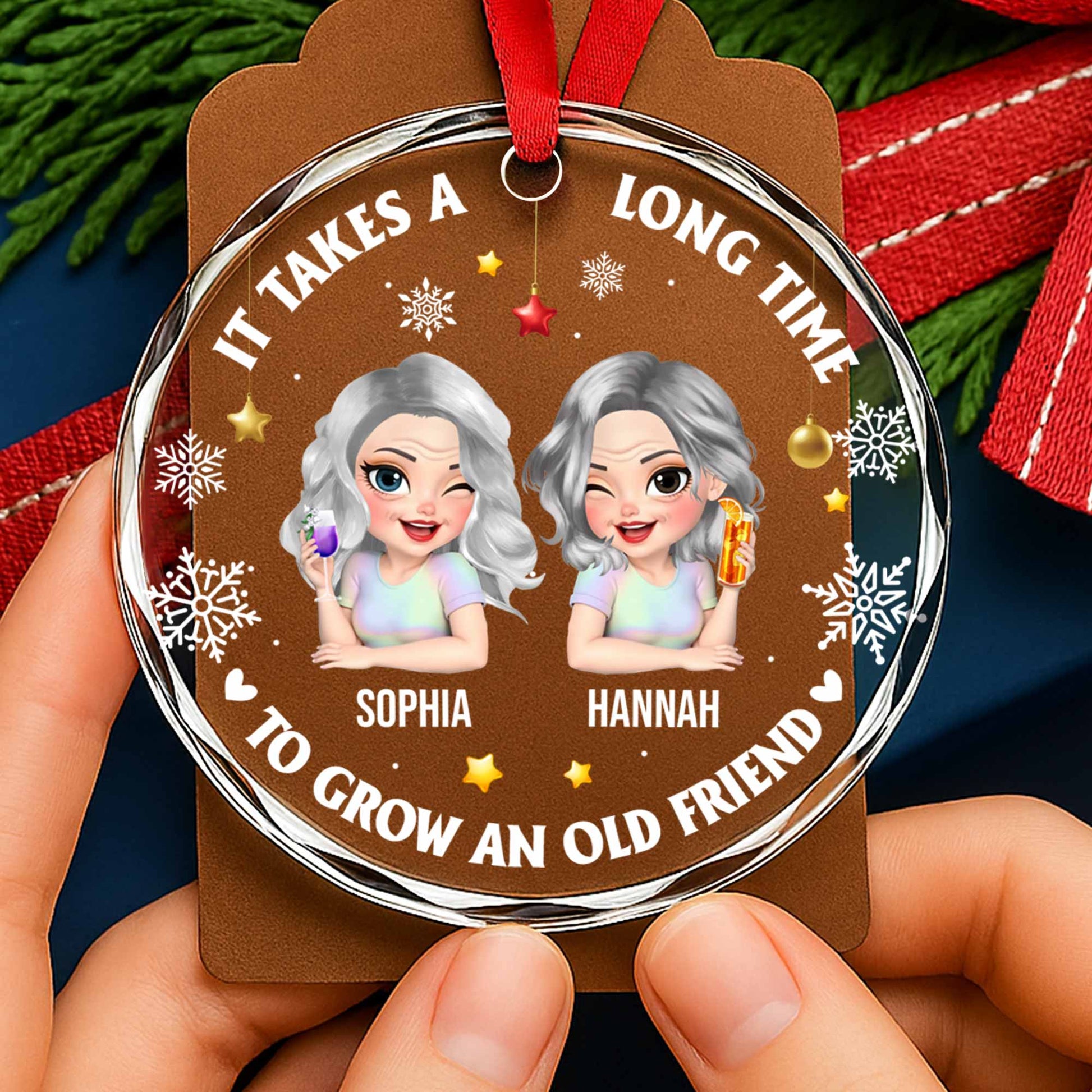 It Takes A Long Time To Grow An Old Friend, Stars And Snowflakes