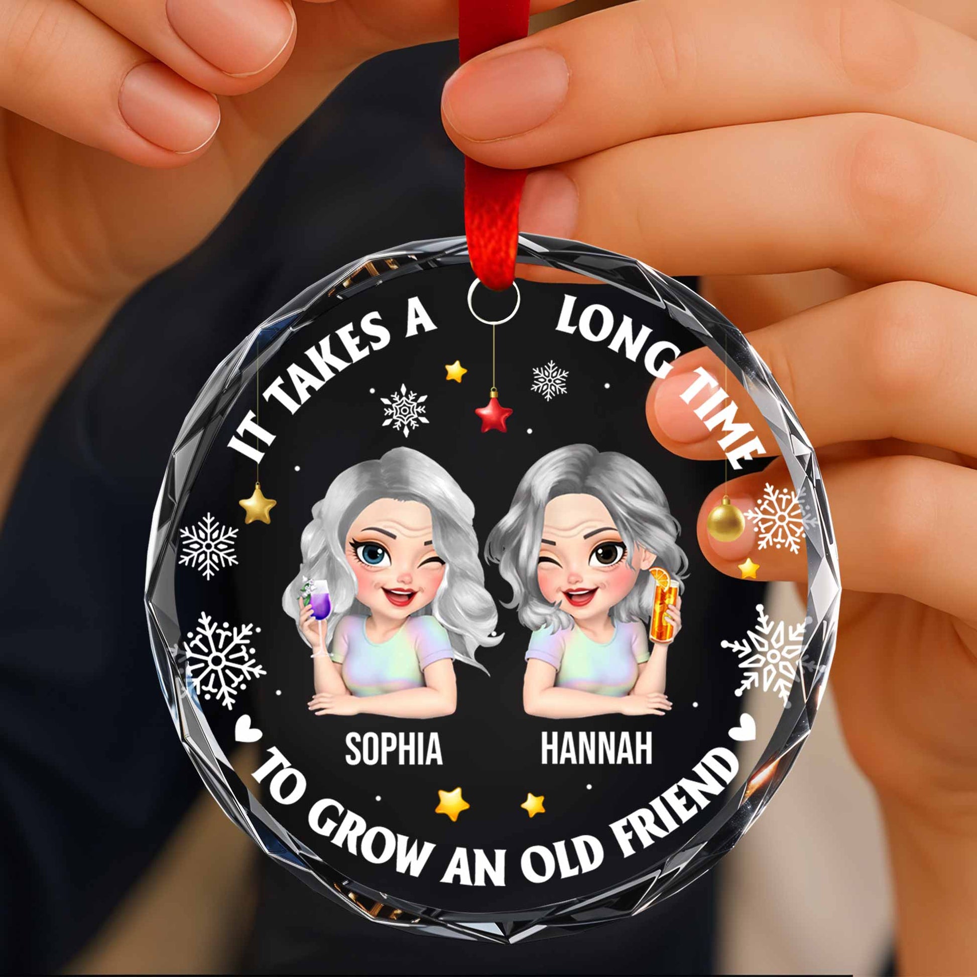 It Takes A Long Time To Grow An Old Friend, Stars And Snowflakes