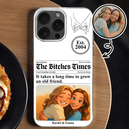 It Takes A Long Time To Grow An Old Friend, Two Friends Hugging