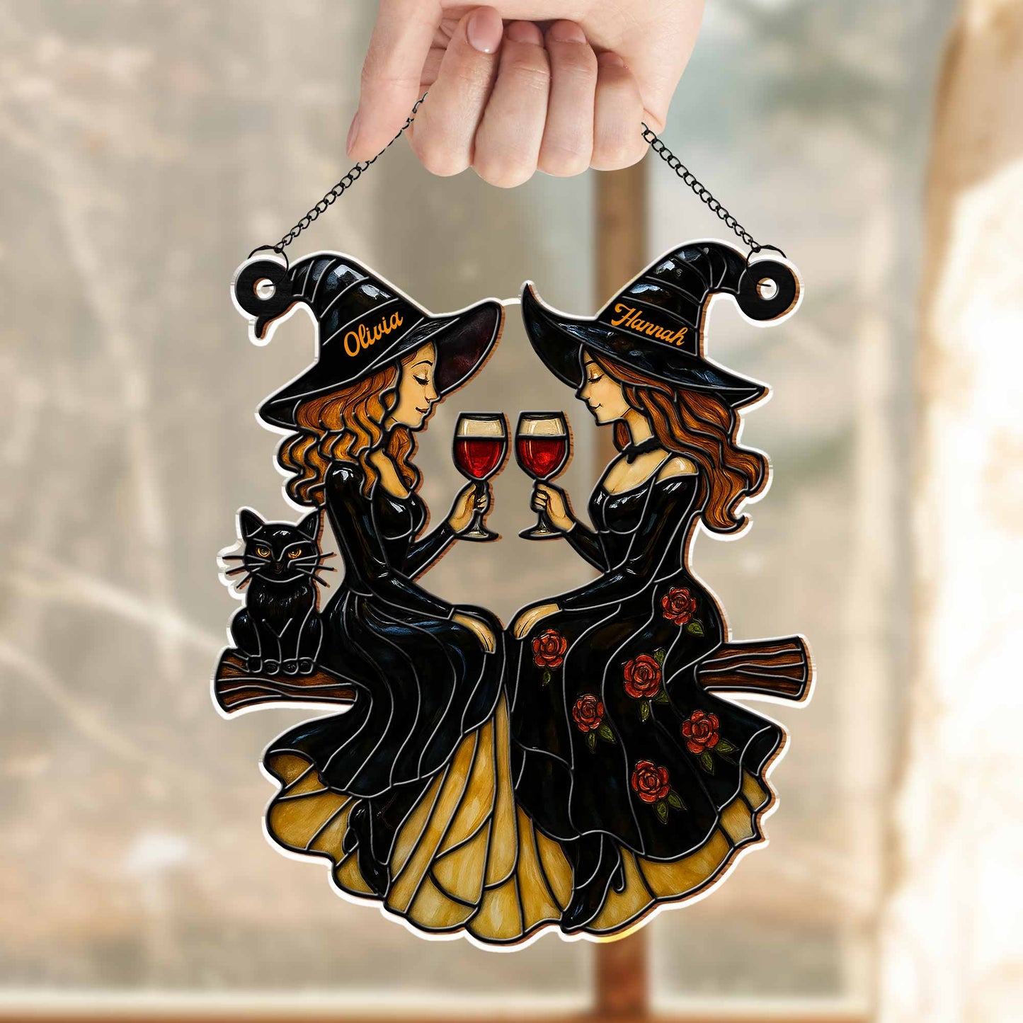 Celebrating Magical Friendship With Witches And Roses