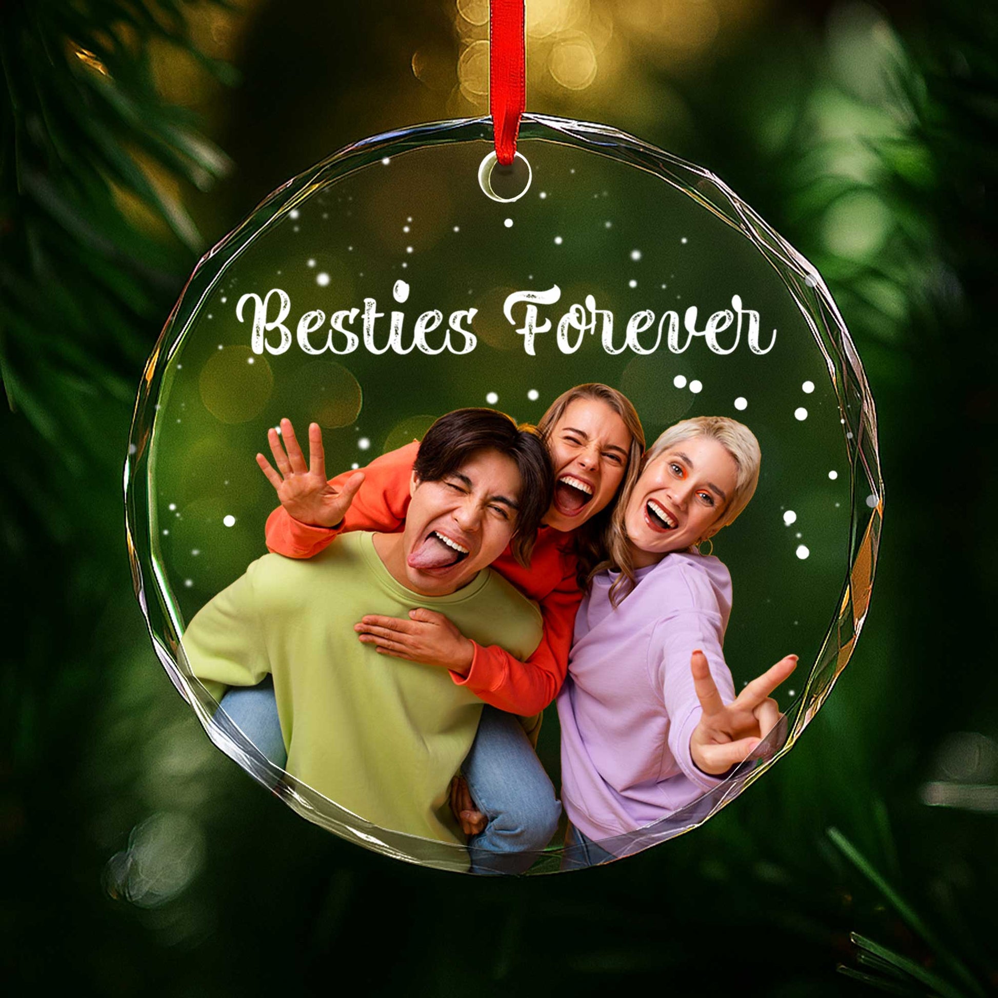 Besties Forever With Speech Bubble