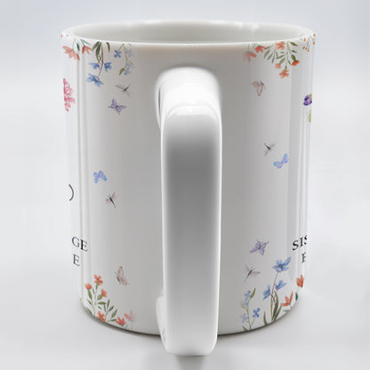 Sisters By Marriage Friends By Choice With Floral Design