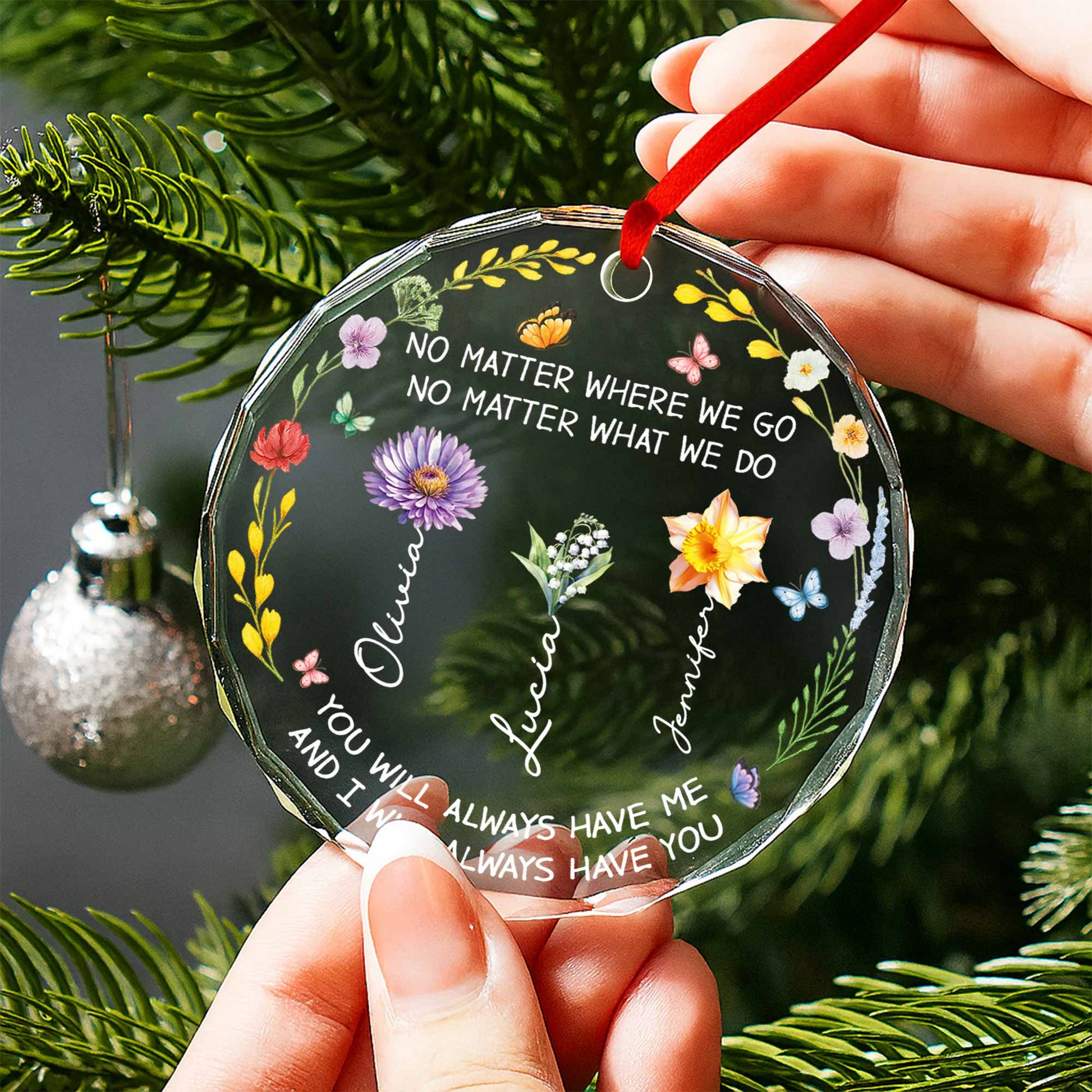 No Matter Where We Go, Flowers And Butterflies