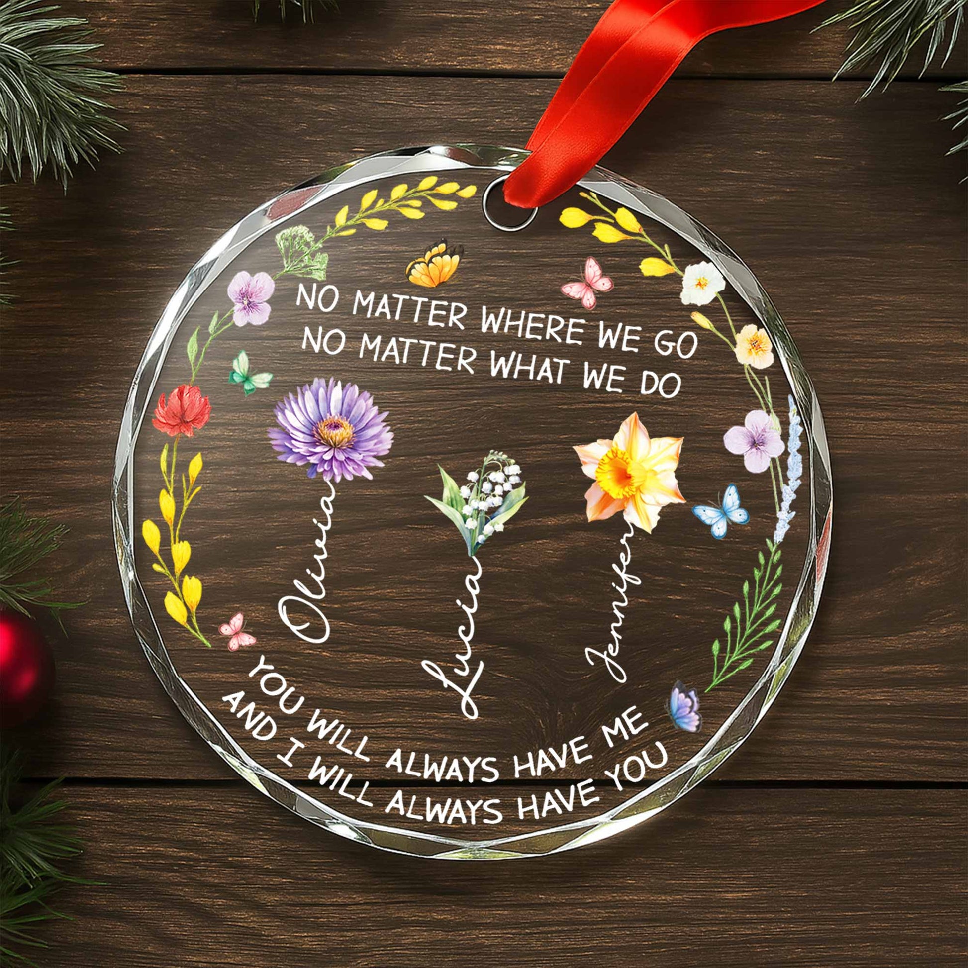 No Matter Where We Go, Flowers And Butterflies