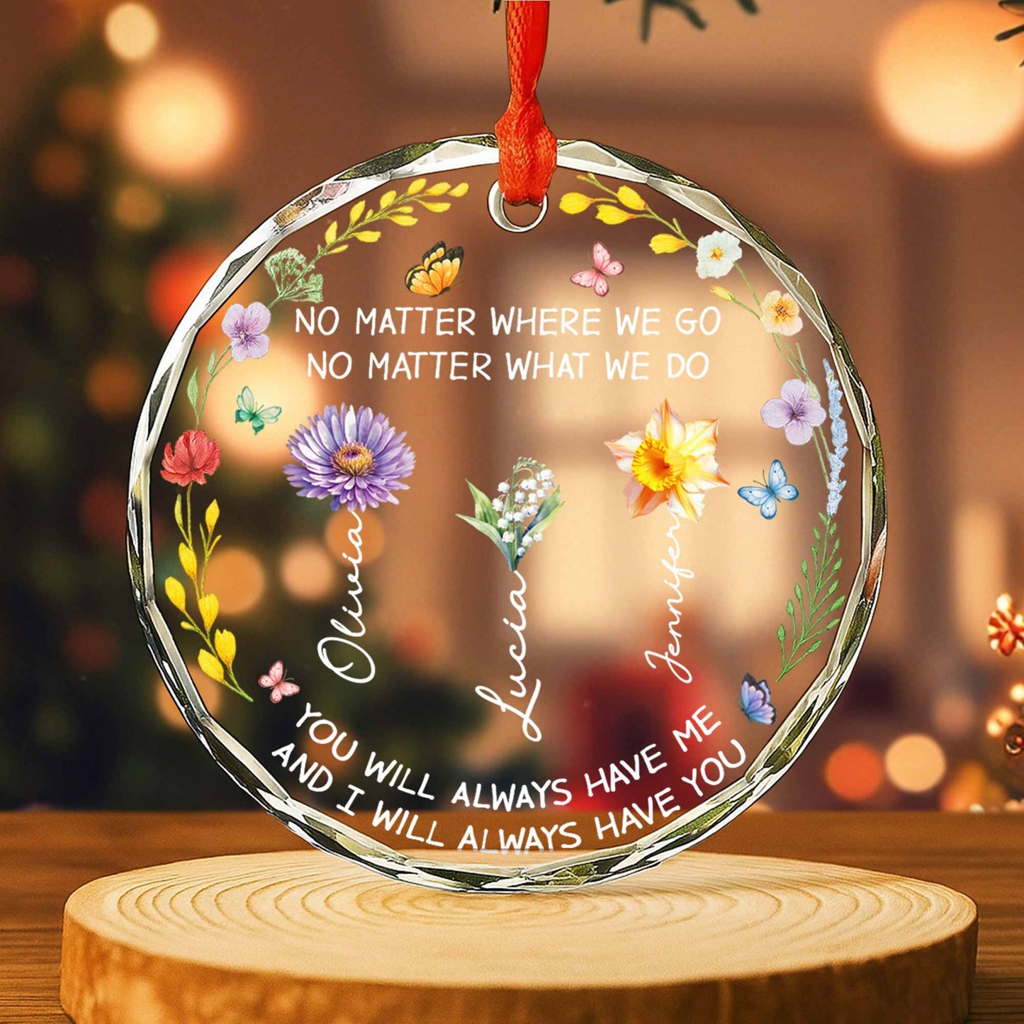 No Matter Where We Go, Flowers And Butterflies