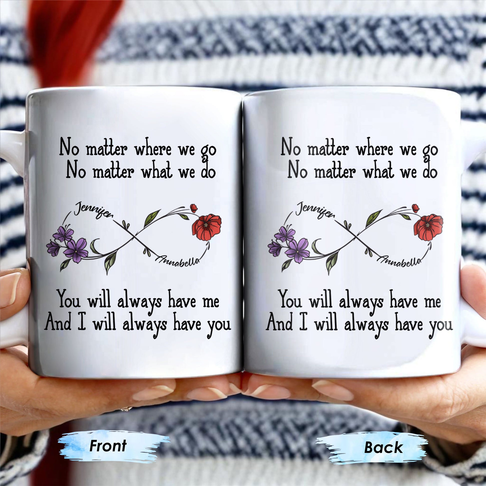 No Matter Where We Go, Flowers And Support