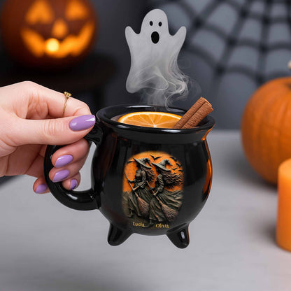 Personalize Your Witch-Themed Cauldron Mug