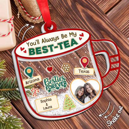 You'll Always Be My Best-Tea, Tea Cup And Heart Design