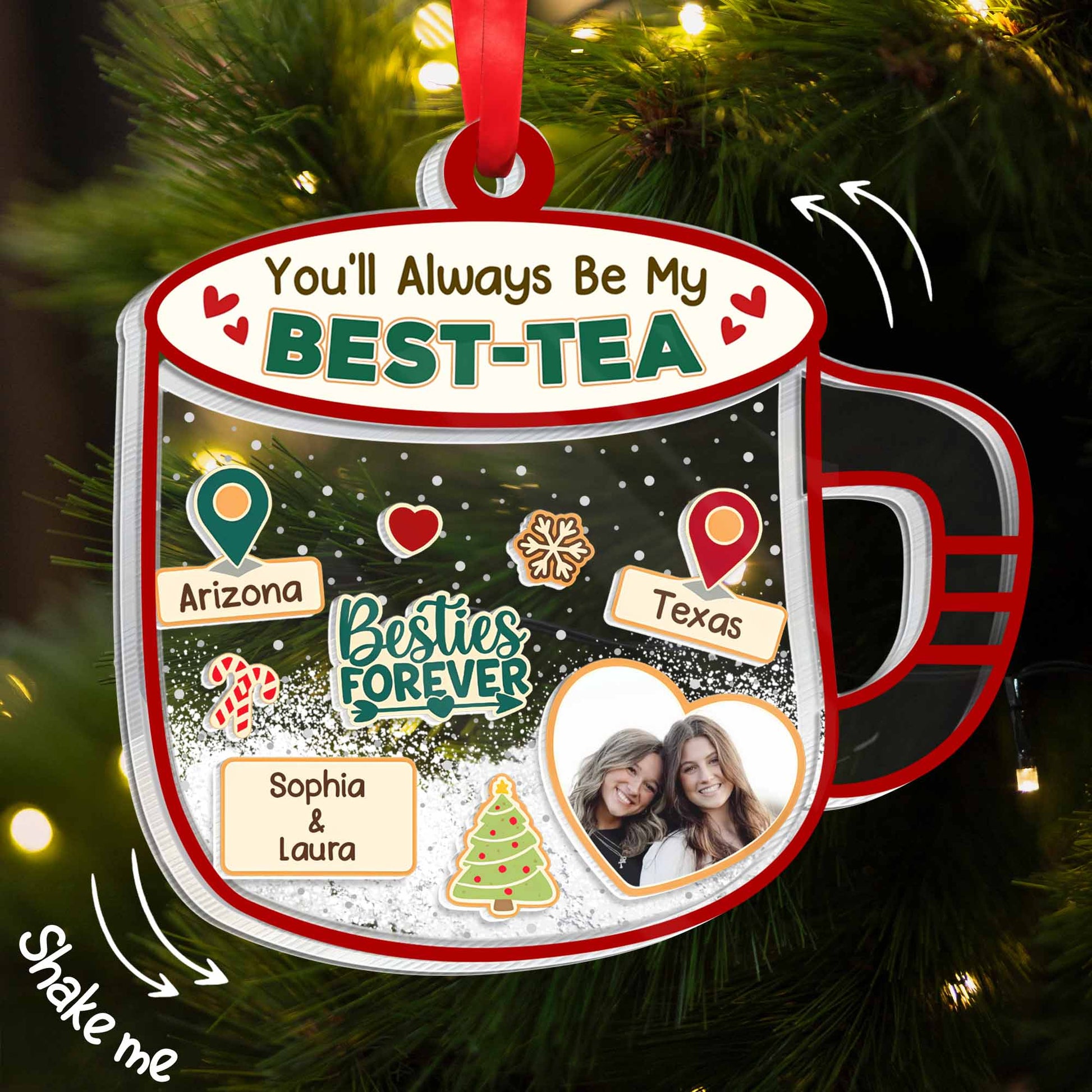 You'll Always Be My Best-Tea, Tea Cup And Heart Design