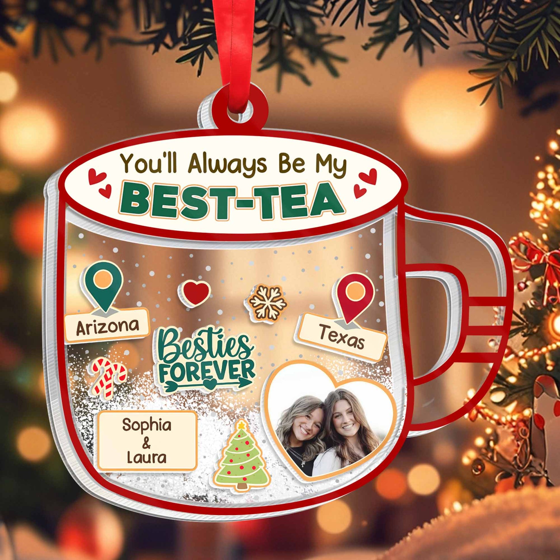 You'll Always Be My Best-Tea, Tea Cup And Heart Design