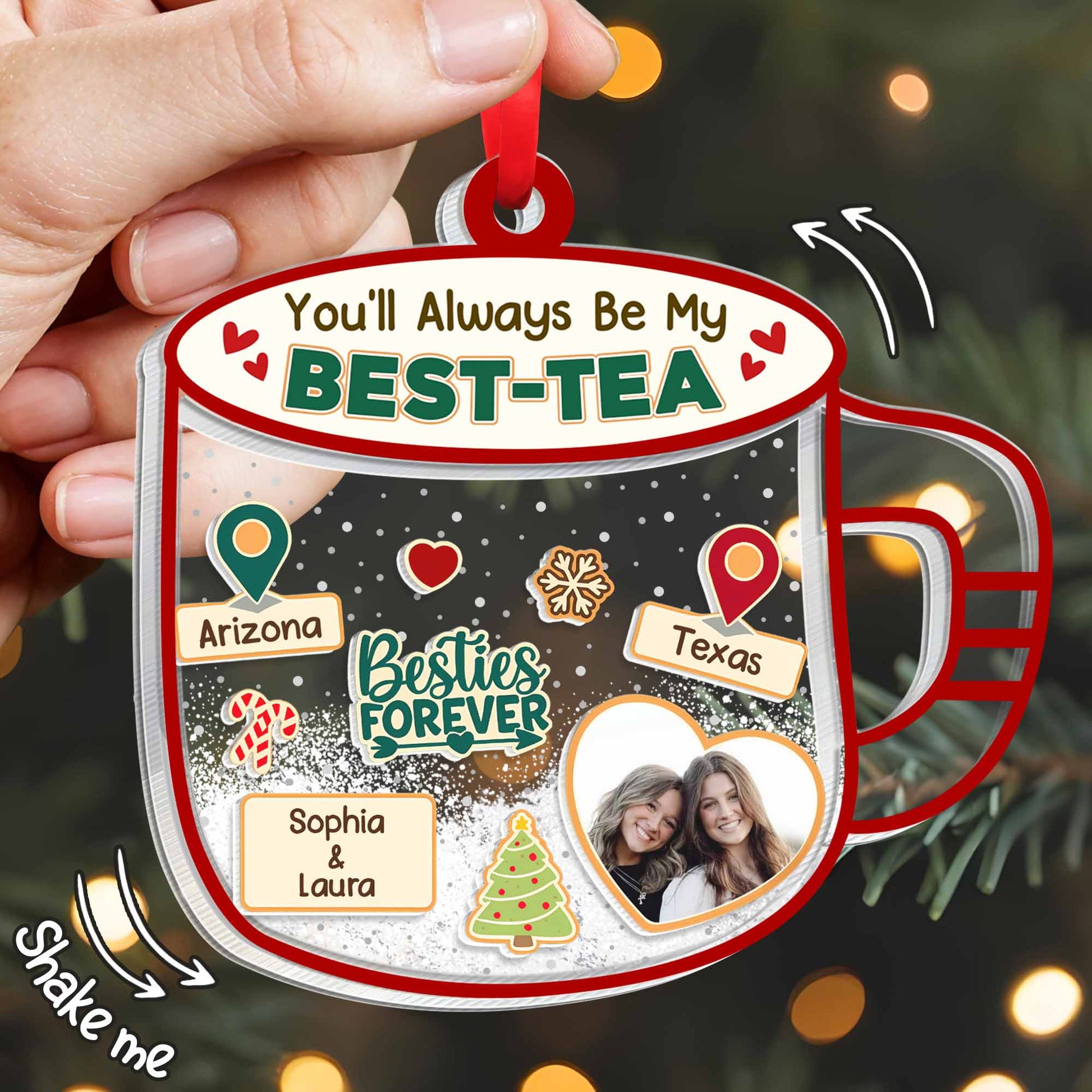 You'll Always Be My Best-Tea, Tea Cup And Heart Design