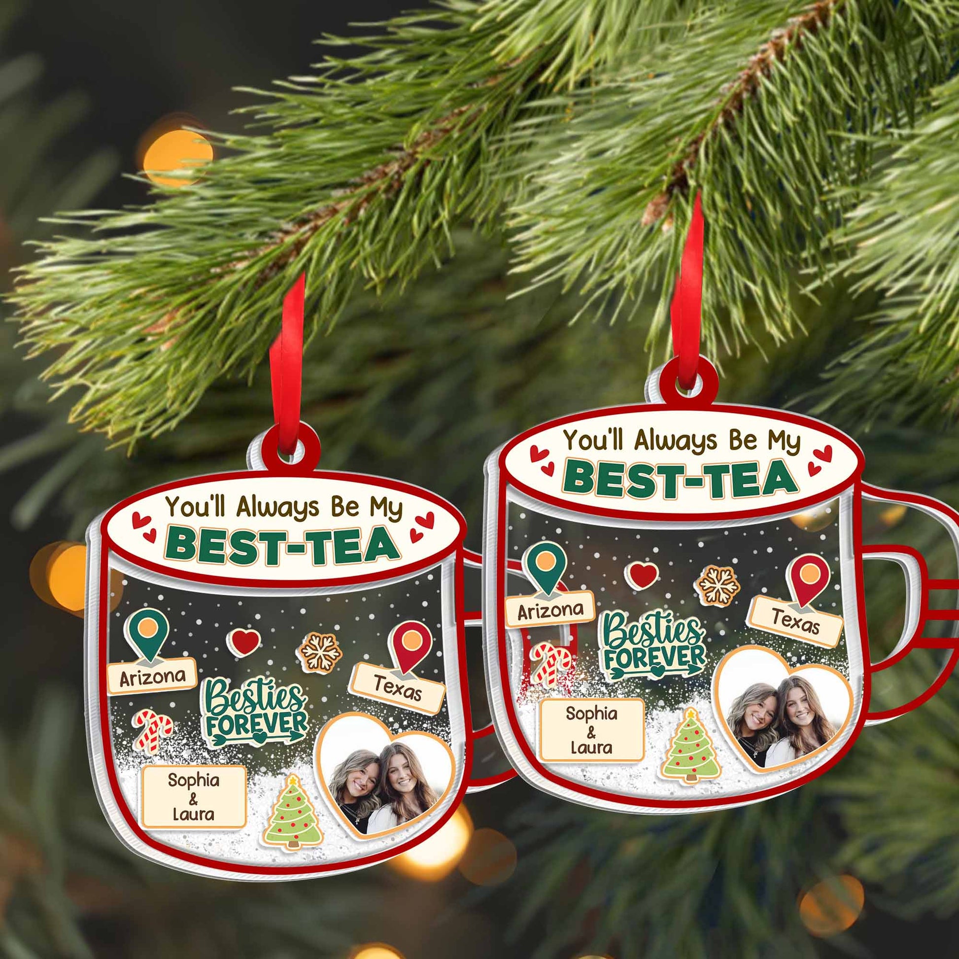 You'll Always Be My Best-Tea, Tea Cup And Heart Design