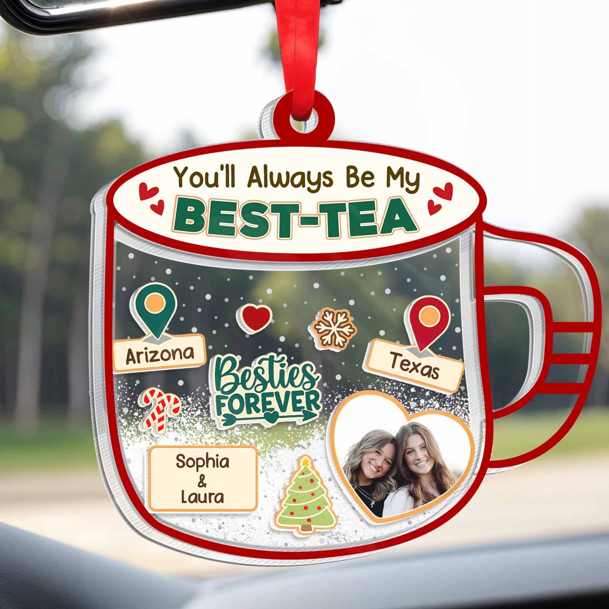 You'll Always Be My Best-Tea, Tea Cup And Heart Design