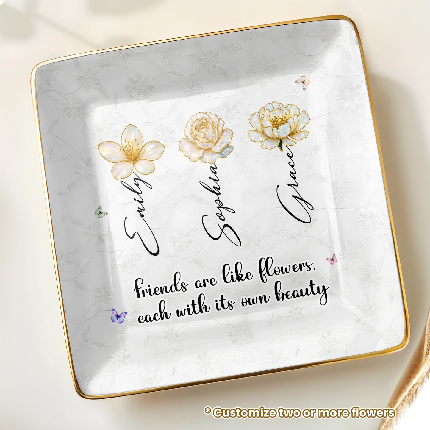 Friends Are Like Flowers Each With Its Own Beauty